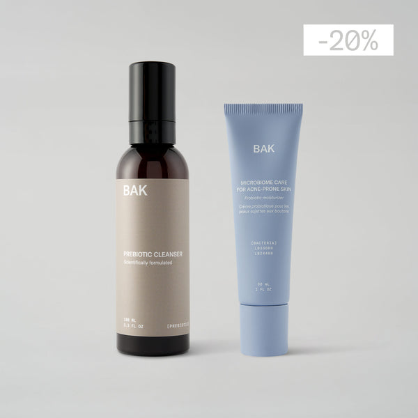 Package for dry and acne-prone skin